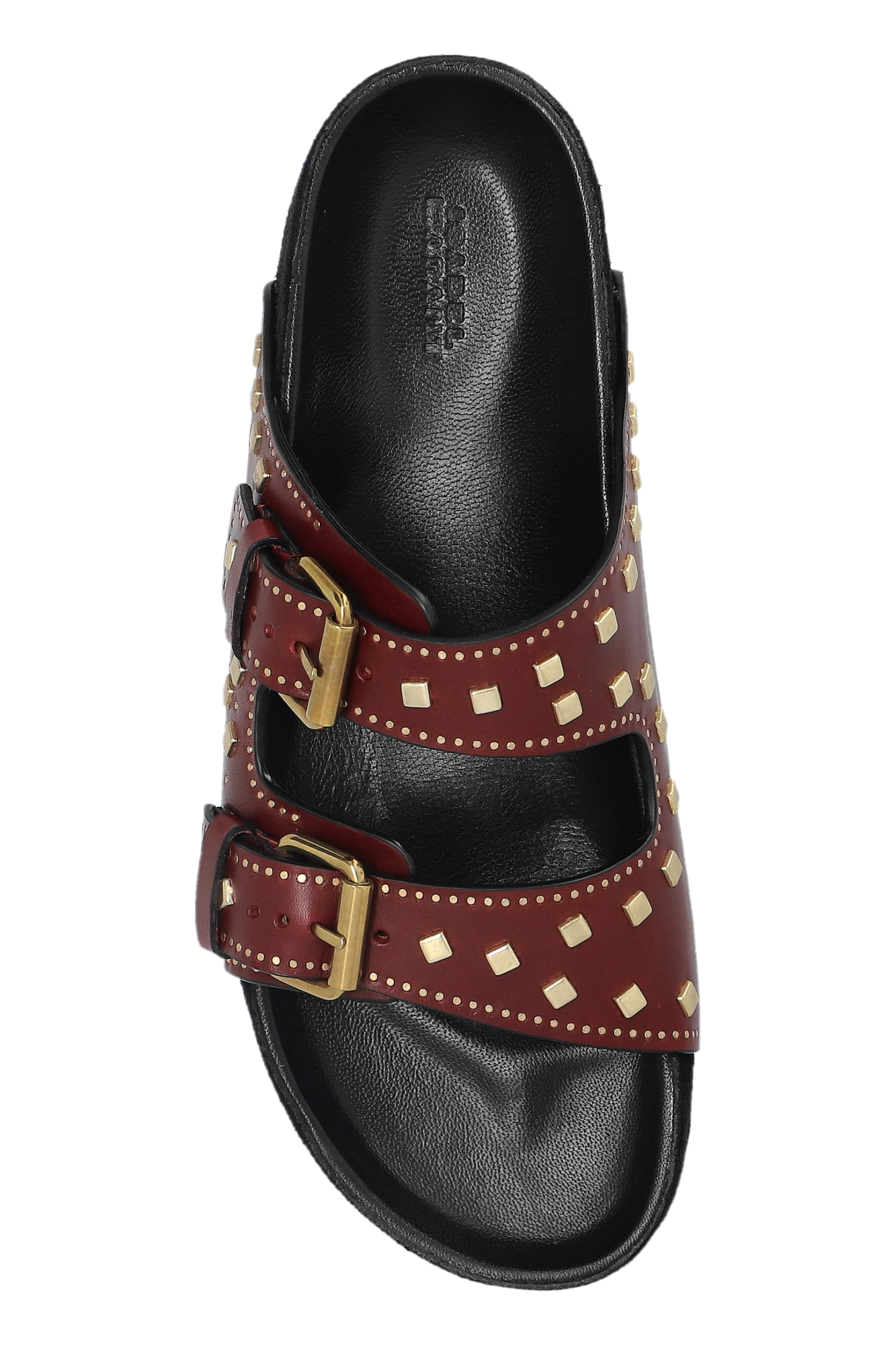 サンダル・ミュール Isabel Marant Burgundy Lennyo Sandals ISABEL MARANT Lennyo Sandals | Red | FARFETCH